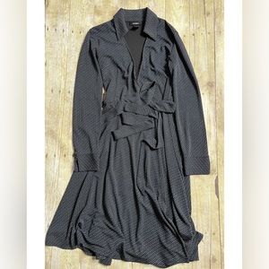 Express Long Sleeve Wrap Dress